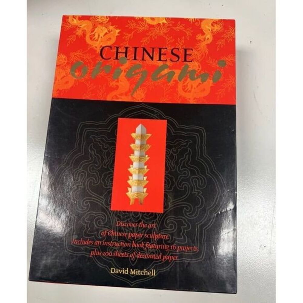 Chinese Origami By David Mitchell Instructions Book And Paper Included sealed